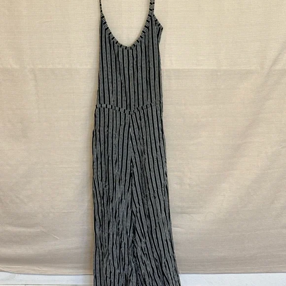 Indah Black and White Striped One Piece - Picture 2 of 3